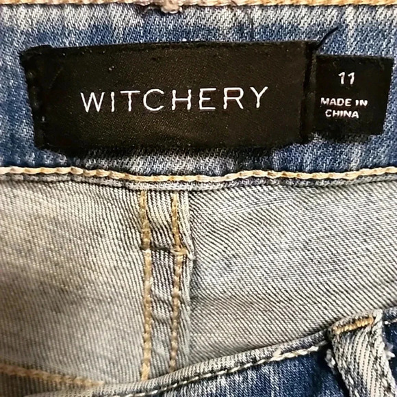 Witchery High Rise Skinny Jean - size 11- NWOT- never worn- no call outs 🩵 - Picture 4 of 7
